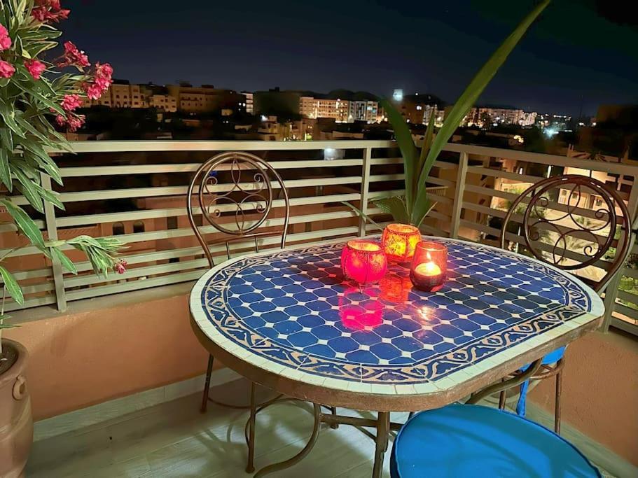 Appart Majorelle Terrasse Wifi Centre Ville Marrakesh Eksteriør bilde